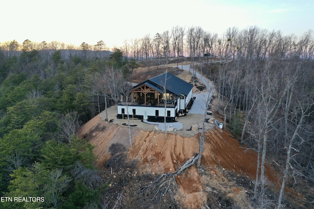 550 Steer Creek Rd, Tellico Plains, TN 37385 - view of aerial view at dusk