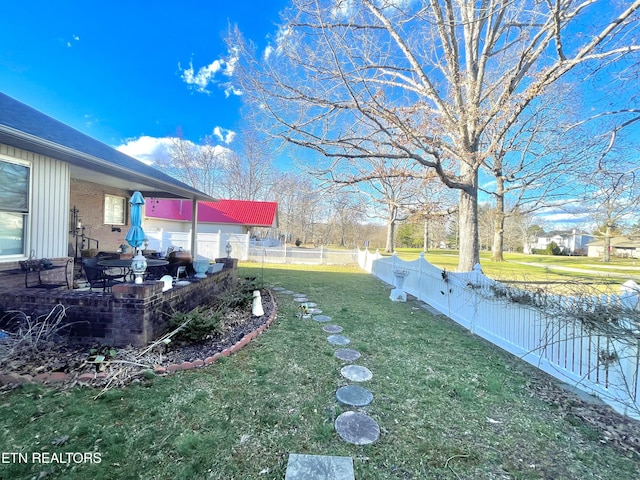5001 Cheyenne Dr, Crossville, TN 38572 - view of yard featuring a patio