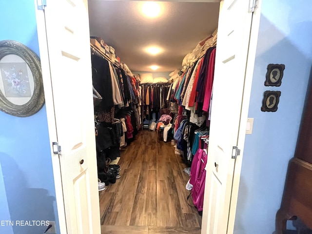 5001 Cheyenne Dr, Crossville, TN 38572 - walk in closet with wood finished floors