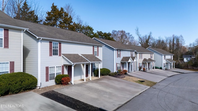 view of townhome / multi-family property