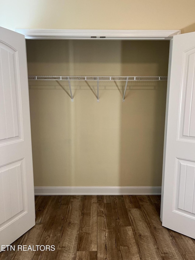 view of closet