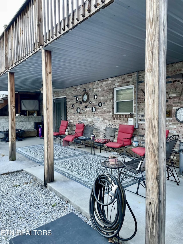 view of patio