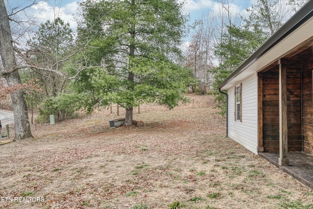 view of yard