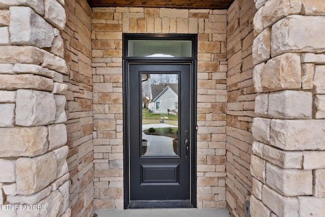 view of entrance to property