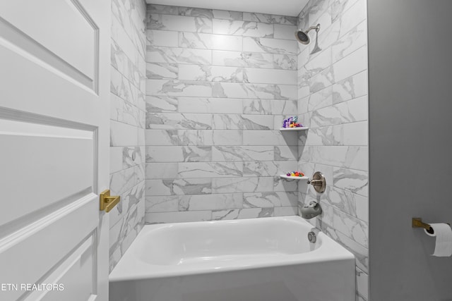 full bath featuring shower / tub combination