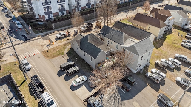 birds eye view of property featuring a residential view