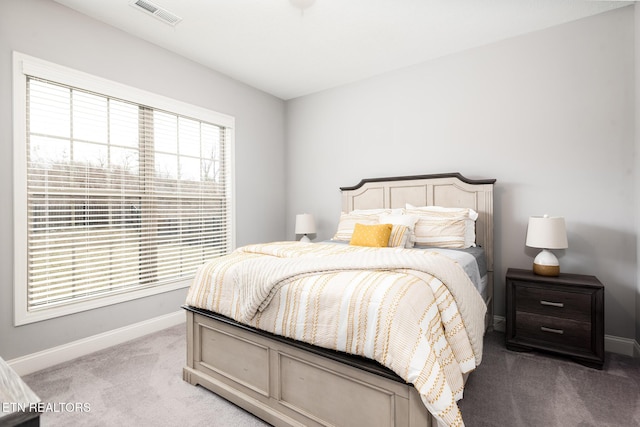 bedroom featuring carpet flooring