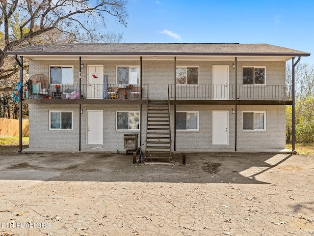 view of rear view of property