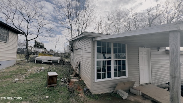 view of side of home