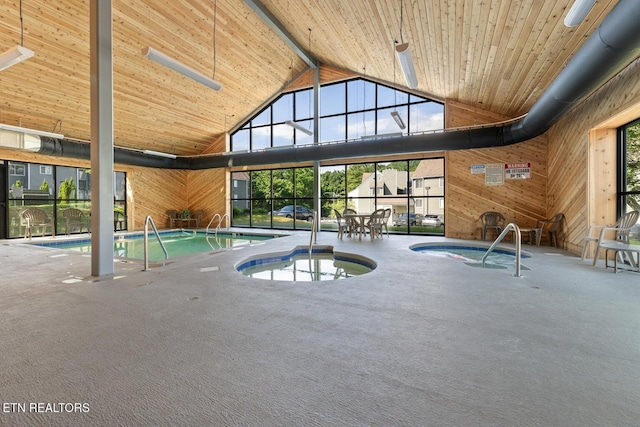 view of pool