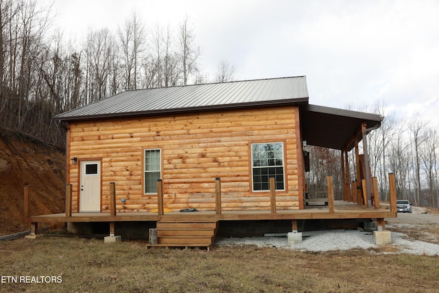 view of rear view of house