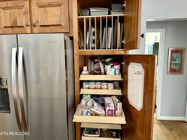 view of pantry