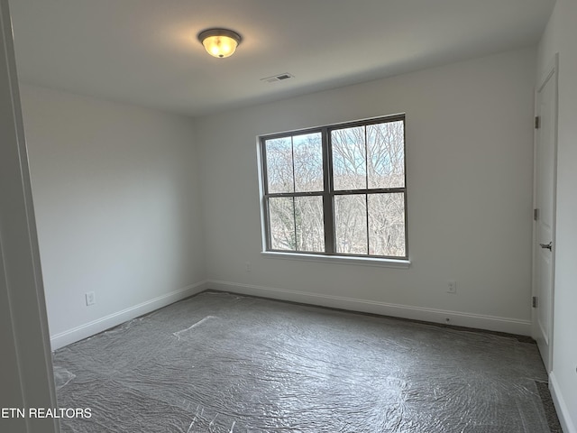 view of empty room