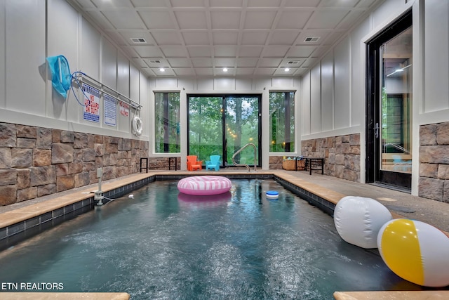 view of indoor pool