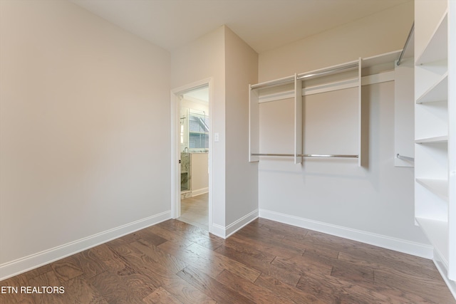 282 Chimney Rock Dr, Lenoir City, TN 37771 - spacious closet featuring dark wood-style floors