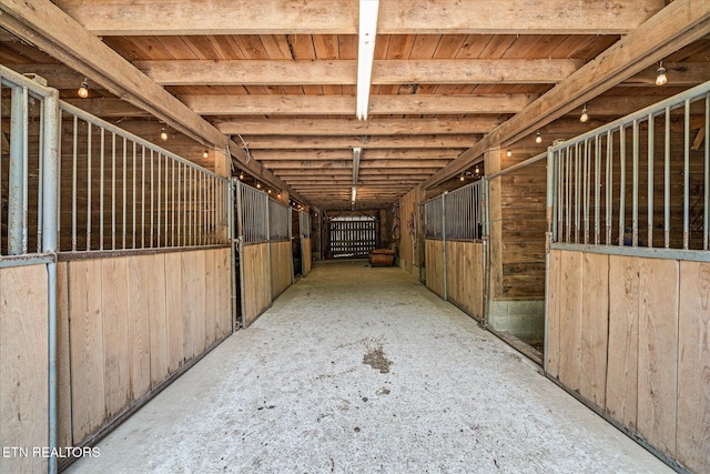 view of stable