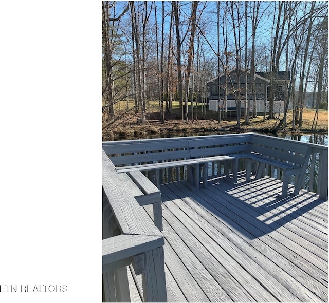 view of deck