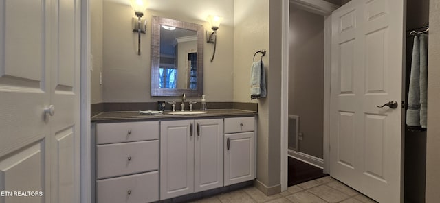 353 Southshore Dr, Greenback, TN 37742 - bathroom featuring tile patterned flooring and vanity