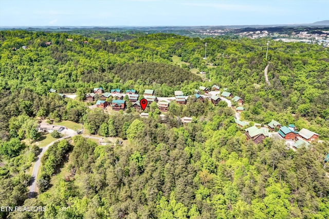 3412 Merlin Way, Pigeon Forge, TN 37862 - bird's eye view with a view of trees