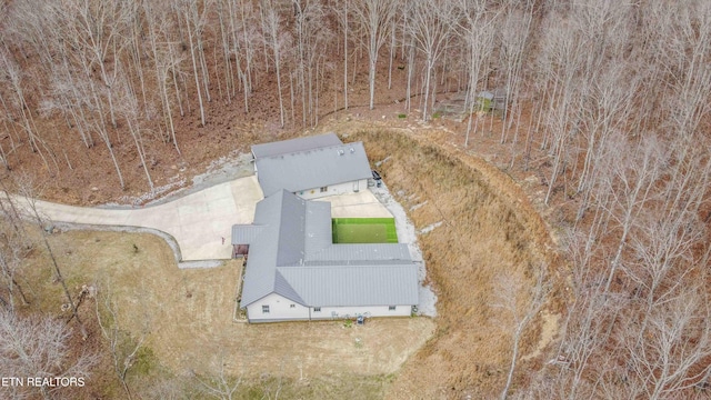 aerial view