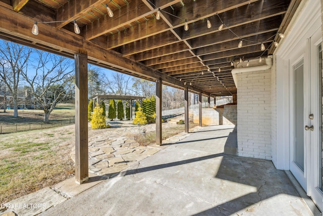 view of patio