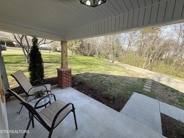 view of patio