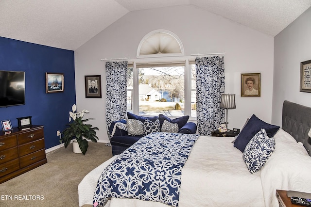 10 Dockside Dr, Crossville, TN 38558 - carpeted bedroom with baseboards and high vaulted ceiling