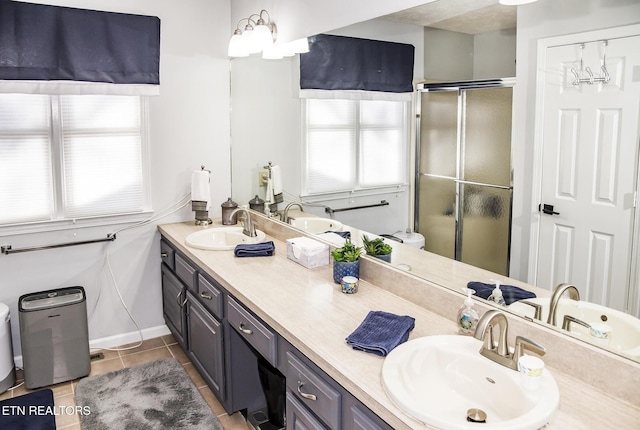 10 Dockside Dr, Crossville, TN 38558 - full bathroom featuring a healthy amount of sunlight, a shower stall, and a sink