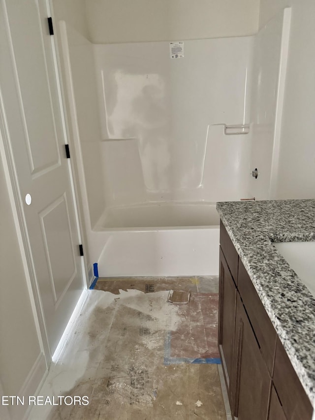 2127 Lantern Park Ln, Knoxville, TN 37932 - bathroom featuring vanity and shower / washtub combination