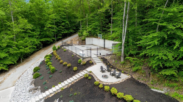 715 Landmark Rd, Jacksboro, TN 37757 - bird's eye view