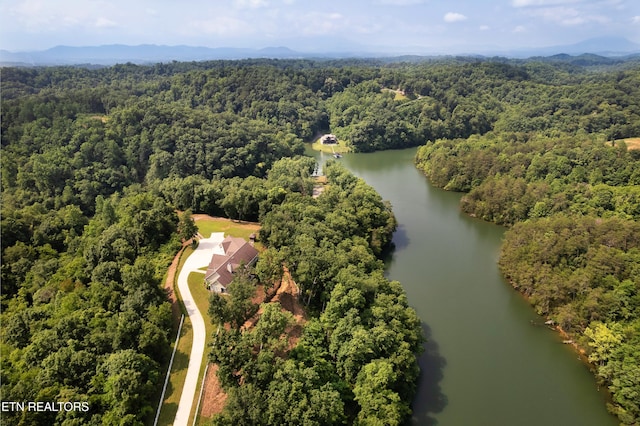 2356 Coaster Way, Sevierville, TN 37876 - drone / aerial view of a forest and a nearby body of water