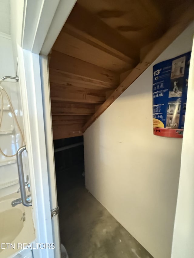 7000 Big Horn Dr Unit A-3, Crossville, TN 38572 - hallway featuring concrete floors