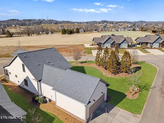 birds eye view of property featuring a residential view