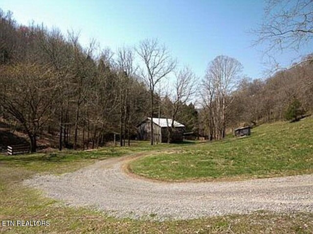 360 Spurlock Hollow Ln, Gainesboro, TN 38562 - view of street featuring gravel driveway