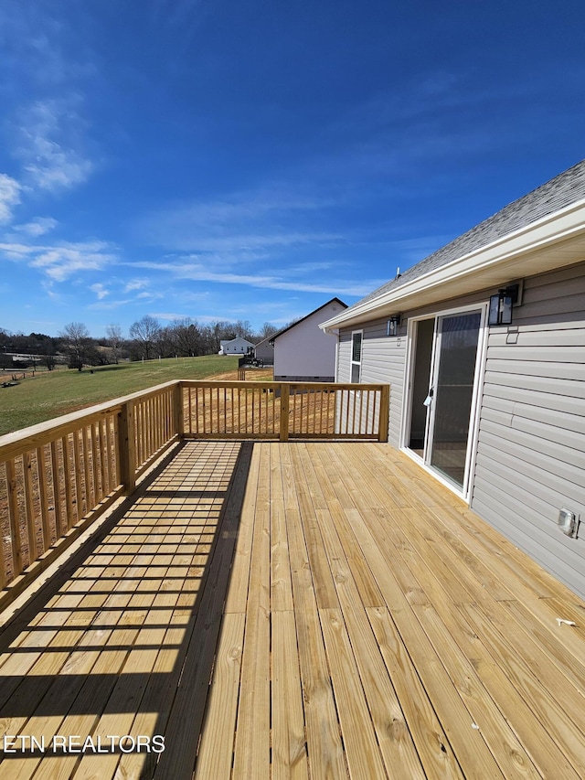 view of deck