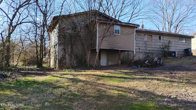 view of home's exterior