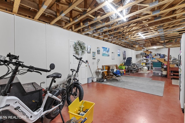 view of exercise room