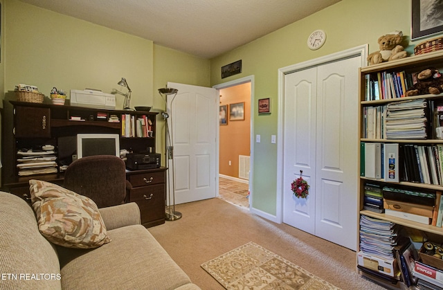 954 Pawnee Ct, Sevierville, TN 37876 - carpeted office with baseboards and visible vents