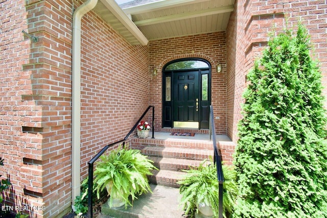 1689 Peppertree Dr, Alcoa, TN 37701 - property entrance with brick siding
