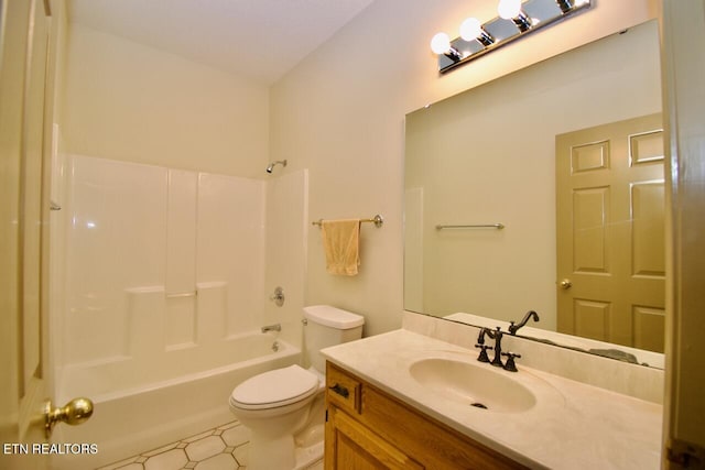 1689 Peppertree Dr, Alcoa, TN 37701 - full bathroom featuring vanity and tub / shower combination
