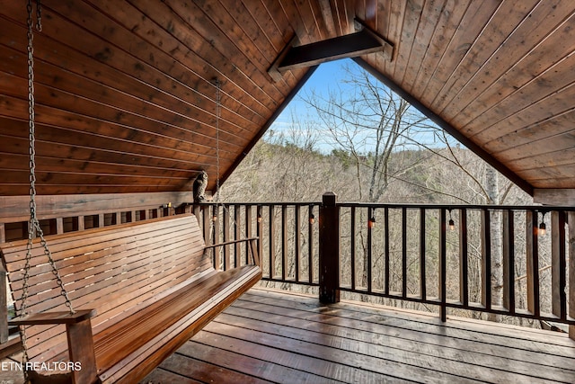 2938 Lightfoot Way, Sevierville, TN 37862 - view of wooden terrace