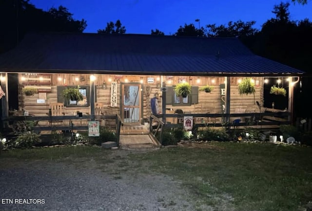 346 Chestuee Rd, Calhoun, TN 37309 - view of front of property featuring metal roof