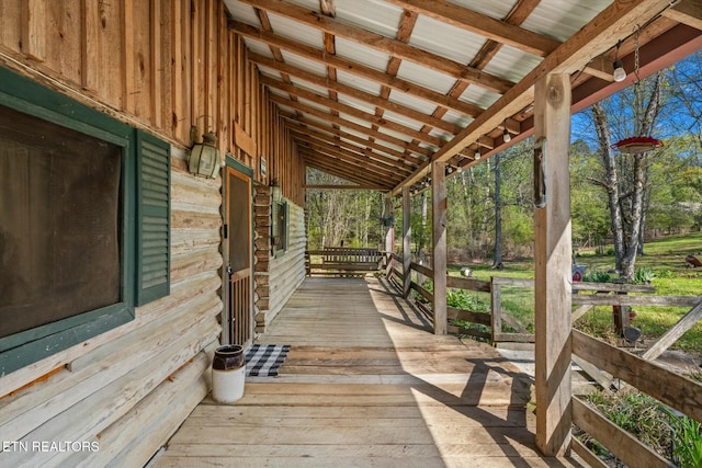 346 Chestuee Rd, Calhoun, TN 37309 - view of wooden terrace