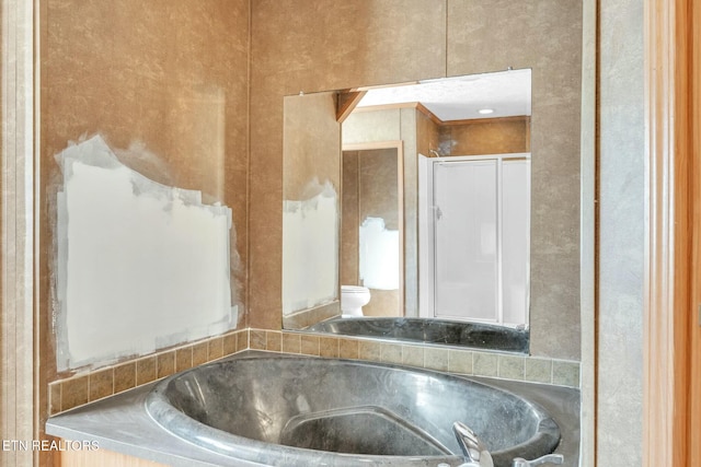 902 Oak Village Ct, Dandridge, TN 37725 - bathroom with a garden tub and toilet