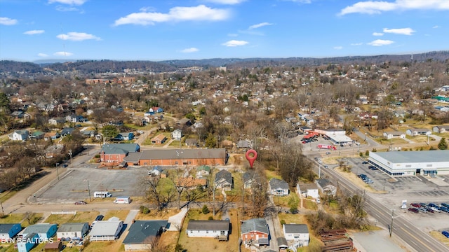 drone / aerial view featuring a residential view