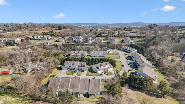 drone / aerial view featuring a residential view