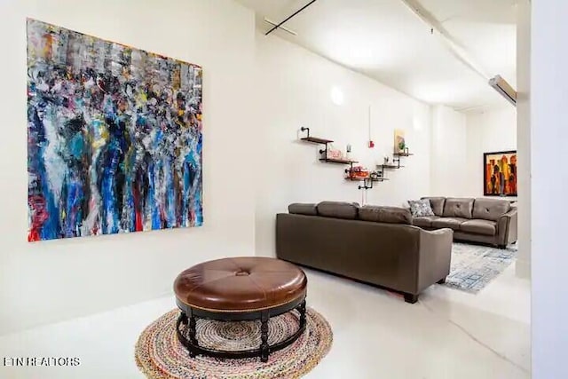 view of living area