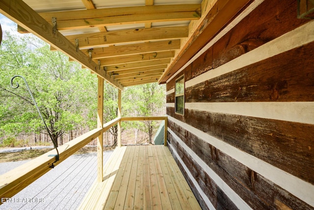 1435 Old Chisholm Trl, Dandridge, TN 37725 - view of deck
