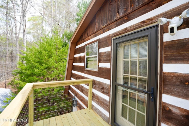 1435 Old Chisholm Trl, Dandridge, TN 37725 - view of wooden deck