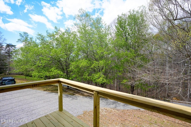 1435 Old Chisholm Trl, Dandridge, TN 37725 - view of wooden deck